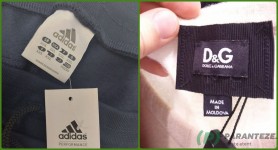 FOTO // Și-a cumpărat din Italia o pereche de pantaloni de la Adidas fabricați în Moldova